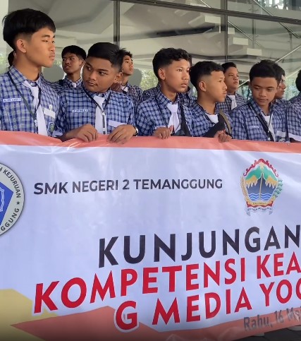 Kunjungan Industri dari SMKN 2 Temanggung