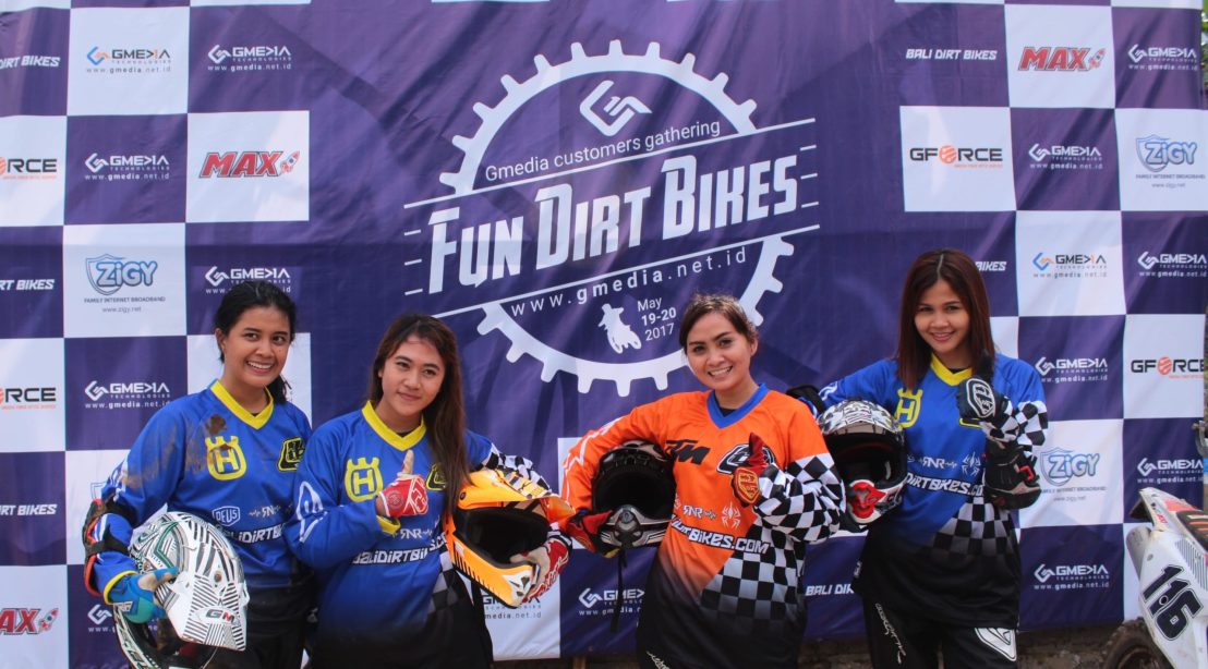 Anti Mainstream, Customer Gathering By Gmedia Jelajahi Hutan Tabanan Dengan Motor Cross!!